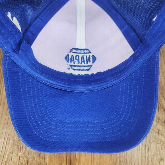NAPA Racing Hat Cap Strap Back Blue White NASCAR NHRA INDYCAR Embroidered Sports - Picture 8 of 11